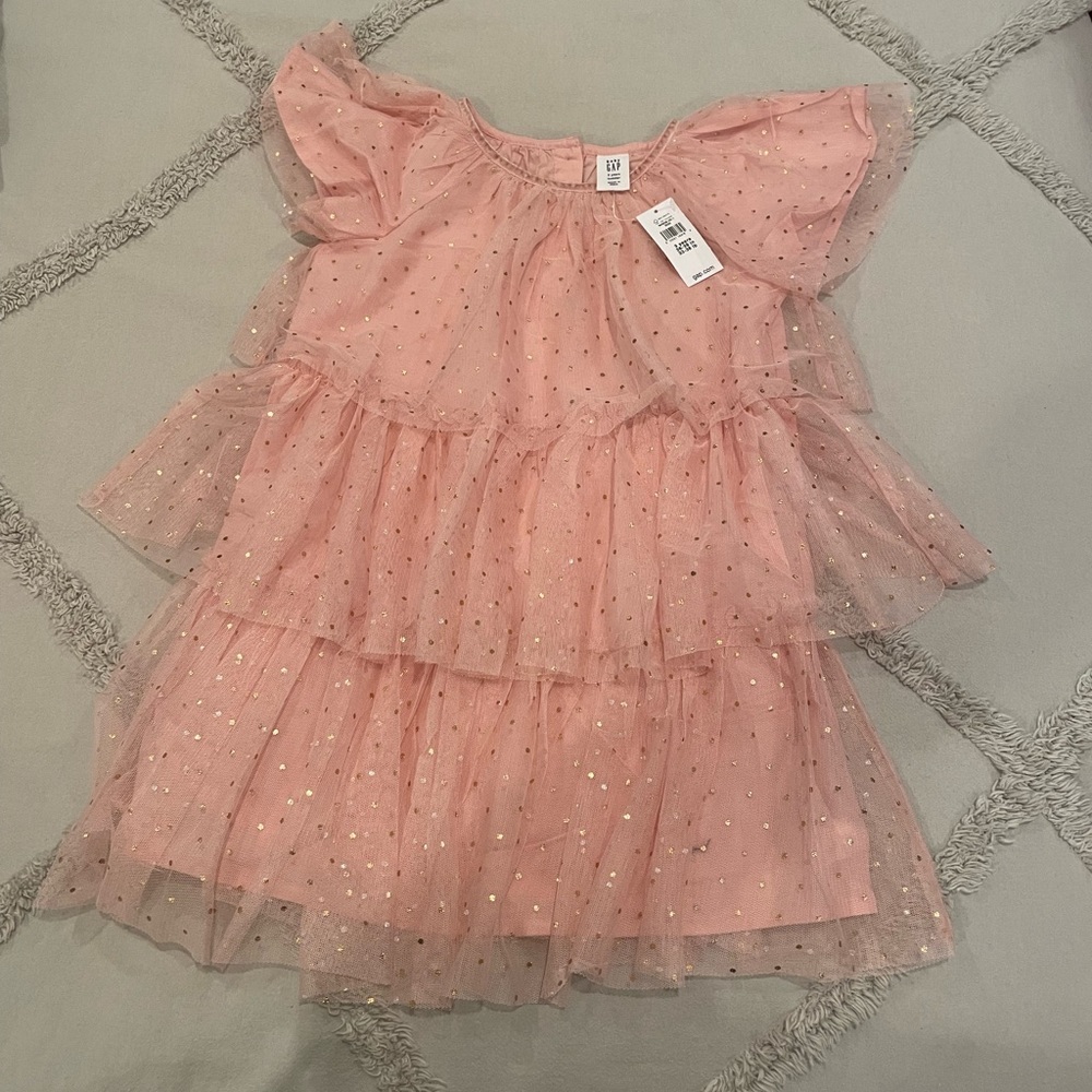 NEW Gap Ruffle party dress